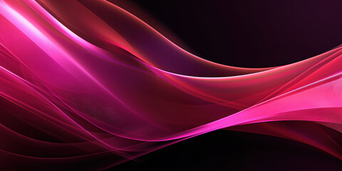 Metallic pink curves intertwine in a close-up abstract.