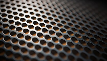 Photo of a Detailed Look at the Textured Metal Surface