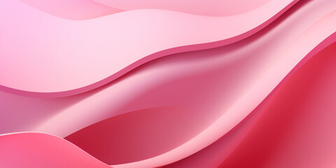 Delicate pink waves forming a graceful paper-like.