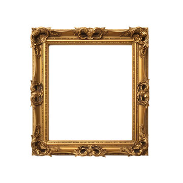 Baroque frame PNG
