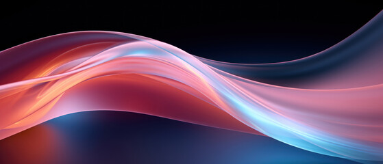 Soft digital curves intertwine.