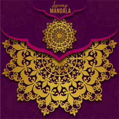 vector luxury mandala background
