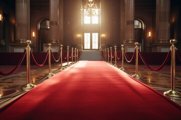 Red Carpet At Movie Premiere - obrazy, fototapety, plakaty