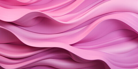 Obraz premium Softly undulating pink paper textures.