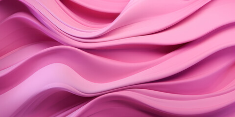 Fototapeta premium Softly undulating pink paper textures.