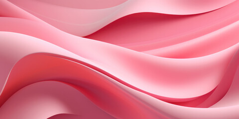 Softly undulating pink paper textures.
