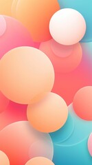 Abstract Pastel Gradient Colorful Background


