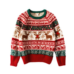 Ugly Christmas Sweater Isolated on a Transparent Background