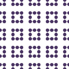 Cube cloud shape abstract background seamless pattern