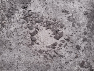 Close up of a surface concrete wall texture
