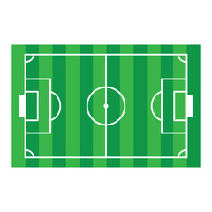 field soccer design vector template illustration with trendy style . EPS 10