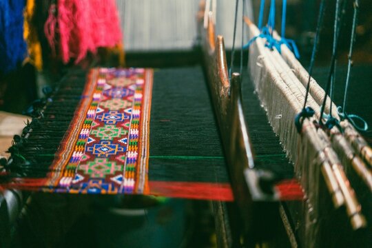Himachali Pattu traditional scarf made of thick material handcrafted to provide warmth in winter