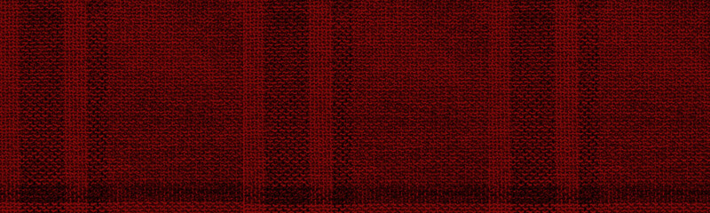 Seamless pattern of Scottish tartan plaid. Repeatable red black background with check fabric texture. Flat vector backdrop of striped textile print. Trendy Hipster Style Background. Tartan and Buffalo