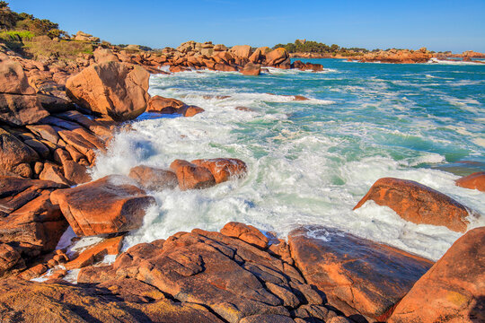 La c&ocirc;te de Granit Rose &agrave; Ploumanac'h
