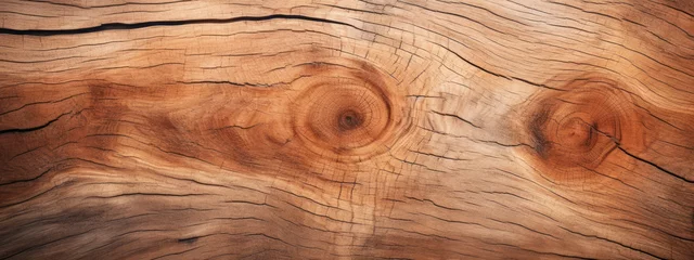 Poster Im Rahmen Sliced baobab tree trunk. Close-up wood texture. © smth.design