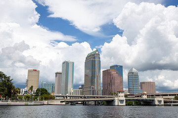 Fototapeta premium modern city skyline