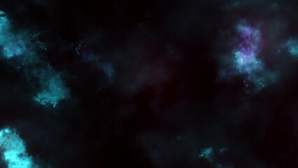 Blue abstract outer space background