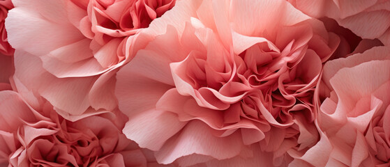 Carnation close-up with a detailed, textured look. - obrazy, fototapety, plakaty