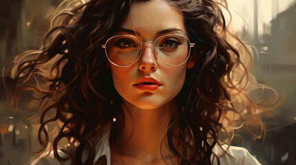 Obraz premium portrait of a woman