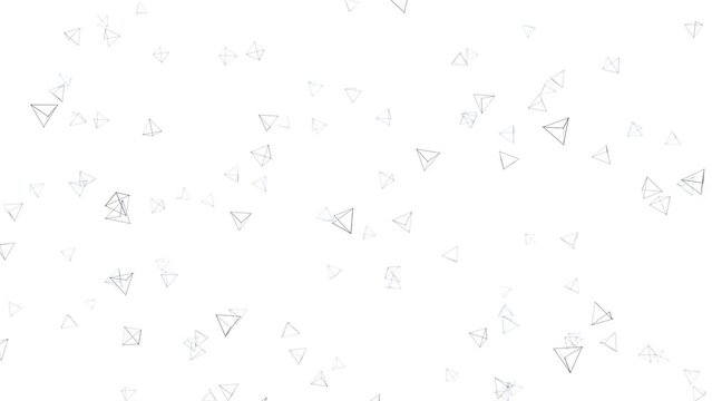 Flying wire particles, seamless looping