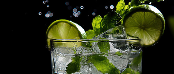 Splash into mojito bliss, mint and lime freshness.