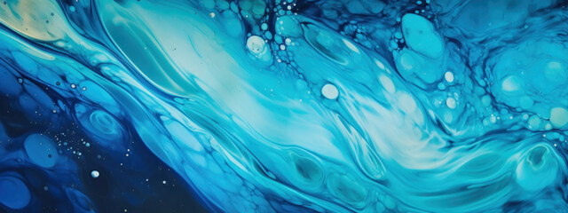 Abstract soda water texture with vibrant bubbles.