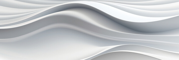Elegant White Wave Texture
 - obrazy, fototapety, plakaty