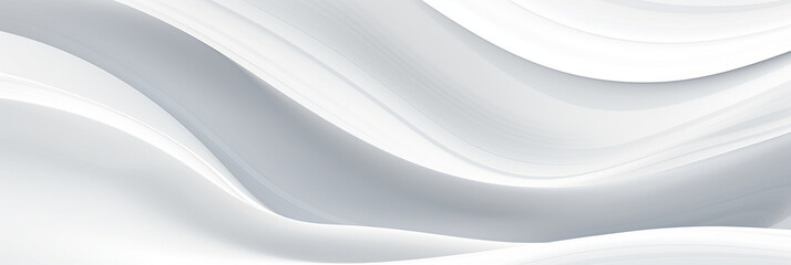 Obraz na płótnie Canvas Elegant White Wave Texture 