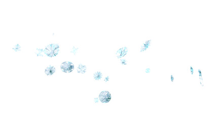 Falling Snowflakes