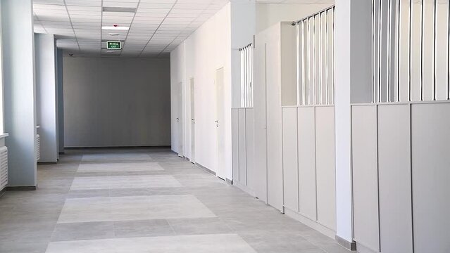 Large empty hallway