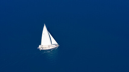 sailboat on the sea