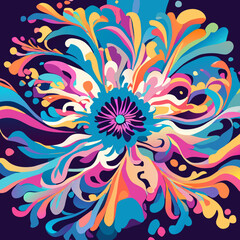 abstract floral background