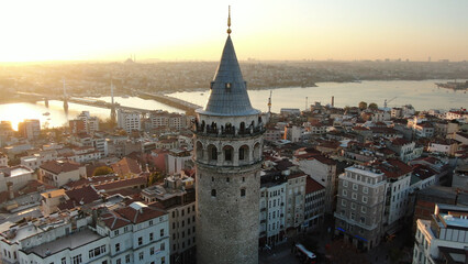 The Tower Of Galata, istanbul Turkey