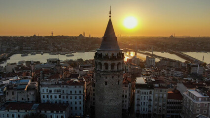 The Tower Of Galata, istanbul Turkey