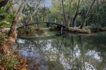 The Kurşunlu Waterfall (Turkish: Kurşunlu Şelalesi) is located 19 km from Antalya, Turkey.