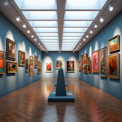 Virtual NFT Art Gallery Exhibition