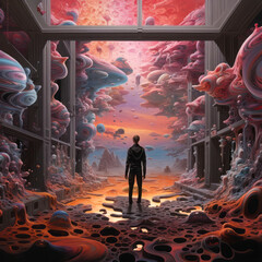 Virtual NFT Art Gallery Exhibition