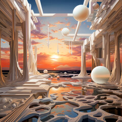 Virtual NFT Art Gallery Exhibition