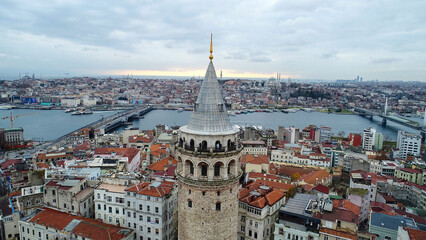The Tower Of Galata, istanbul Turkey