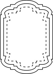 Vintage Label Illustration Isolated Vector