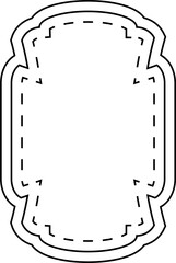 Vintage Label Illustration Isolated Vector