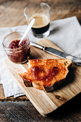 Morning Bliss: Toast and Jam