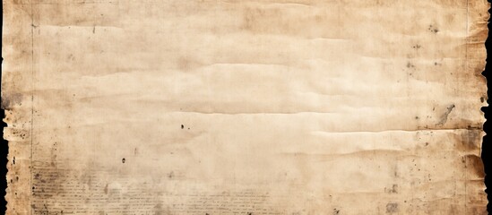 Vintage notebook paper with a classic paper texture representing an abstract and empty old sheet