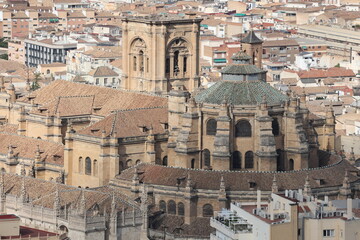 Fototapeta premium Cathedrale of Granada, Andalusia, Spain