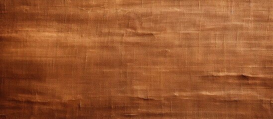 The texture of the canvas is a shade of brown