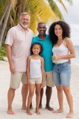 Family Portrait on vacation 