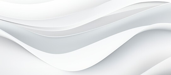 white digital abstract background with waves, dynamic  wavy lines background, banner wallpaper