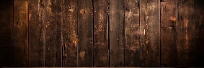 Vintage brown wooden texture with rustic and bright lighting   single wood background