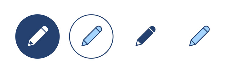 Pencil icon vector. pen sign and symbol. edit icon vector