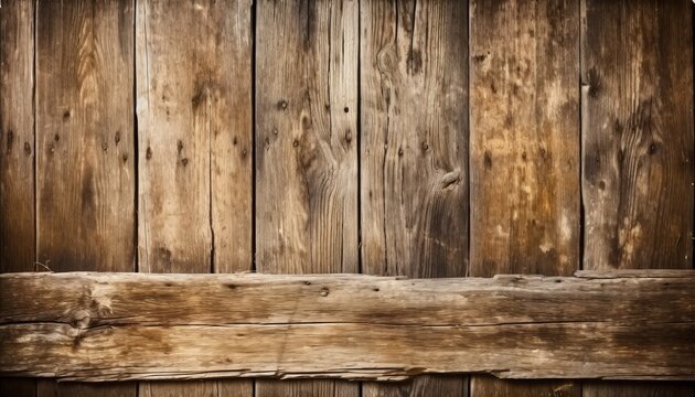 Vintage old brown rustic light bright single wooden texture   wood background with natural patterns